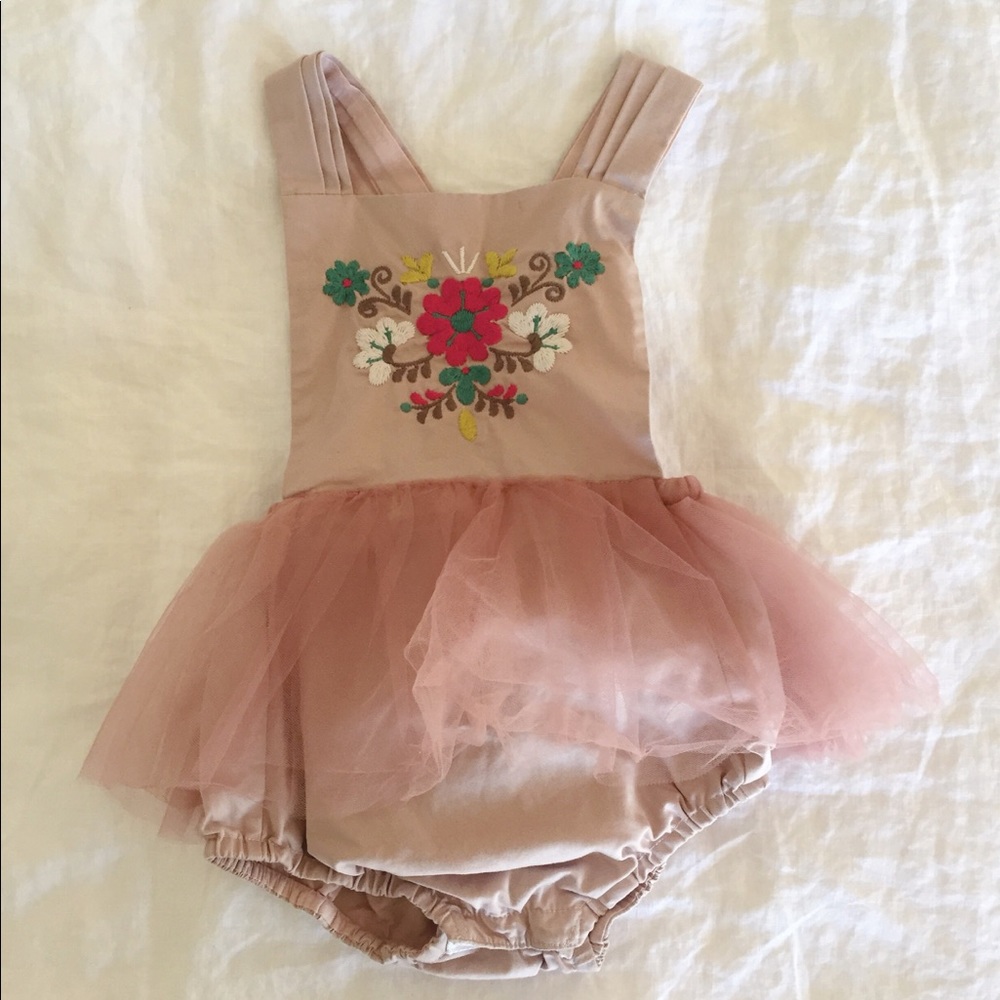 Little Girl’s Tutu Romper
